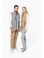 Kariban K 404 Dámska 3-vrstvová softshellová vesta 20.K404 marl grey Kariban K 404 Dámska 3-vrstvová softshellová vesta 20.K404 marl grey