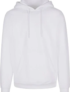 New Morning Studios NM 010 Unisex mikina s kapucňou 57.0010 biela