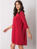 Šaty RV SK 7321.70 tmavo červená