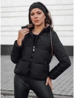 Dámska zimná páperová bunda NORDPUFF s kapucňou čierna FashionStreet TY4617 Dámska zimná páperová bunda NORDPUFF s kapucňou čierna FashionStreet TY4617