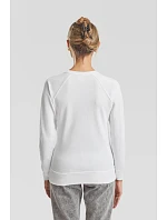 Fruit of the Loom Lady-Fit LW Raglan Sweat Dámska mikina s raglánovými rukávmi 16.2146 heather grey