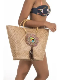 Plážová taška B0052 s bambusovou podšívkou - Selmark