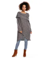 Dlhý sveter model 84297 PeeKaBoo