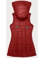 Dámska mikina s kapucňou S'West Red (B8225-4)
