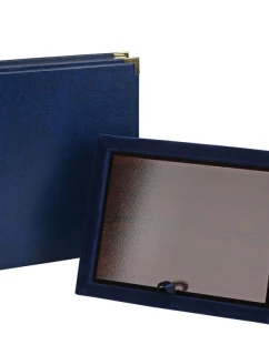 Polstrované puzdro modré