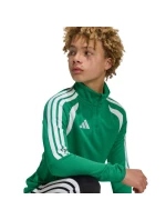 Detská mikina adidas Tiro 26 League Training Top zeleno-biela JY7160