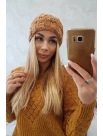 Dámska čiapka Eliza K205 hnedá