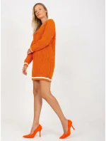 Dámsky sveter LC SW 8023 tmavo oranžový Dámsky sveter LC SW 8023 tmavo oranžový