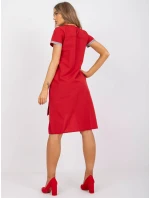 Dámske šaty LK SK 506863.37 červená - FPrice
