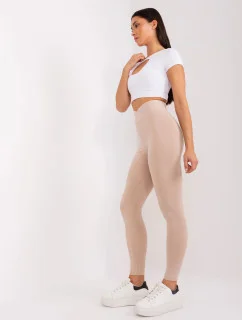 Dámske legíny LK 523.02 beige - Rue Paris
