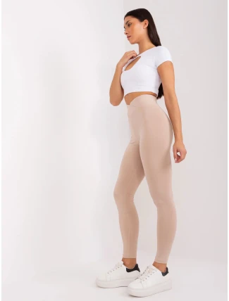 Dámske legíny LK 523.02 beige - Rue Paris Dámske legíny LK 523.02 beige - Rue Paris