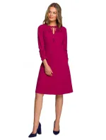 Dámske šaty S325 Plum - Stylove Dámske šaty S325 Plum - Stylove