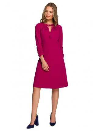 Dámske šaty S325 Plum - Stylove Dámske šaty S325 Plum - Stylove