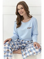 Pyžamo Taro 3631 Freja, s dlhými rukávmi, veľkosti S–XL, Z26/27 Pyžamo Taro 3631 Freja, s dlhými rukávmi, veľkosti S–XL, Z26/27