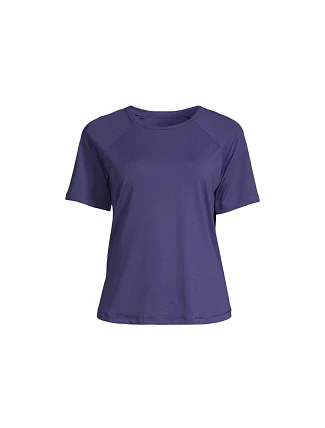 Dámske tréningové tričko Casall Essential Tee, fialové Dámske tréningové tričko Casall Essential Tee, fialové
