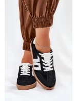 Sneakersy Buty Sportowe Zamszowe Vinceza 79517 Czarne