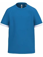 Kariban ProAct PA 4046 Detské kontrastné športové tričko 20.4046 sporty royal blue/white Kariban ProAct PA 4046 Detské kontrastné športové tričko 20.4046 sporty royal blue/white