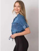 Košeľa RO KS 5432.07P modrá