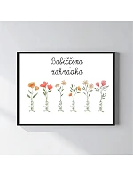 Personalizovaný magický fotob obraz v ráme – 30x40 – kvetinová záhradka Personalizovaný magický fotob obraz v ráme – 30x40 – kvetinová záhradka