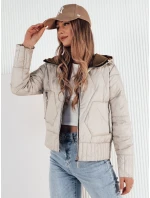 Dámska prechodná bunda FALES sivá FashionStreet TY4233