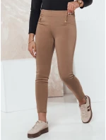 Dámske nohavice MODSTORY camel FashionStreet UY2180