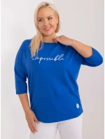 Blúzka RV BZ 9364.99 kobaltová modrá