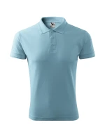 Pánska polokošeľa Pique sky blue