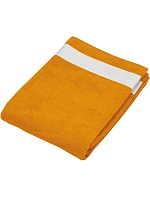 Kariban K 118 Velúrová plážová osuška 20.K118 oranžová/biela Kariban K 118 Velúrová plážová osuška 20.K118 oranžová/biela