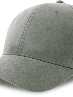 Atlantis Headwear Fam-S 6-panelová čiapka s semišovým vzhľadom 33.0271 šedá