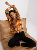 Blúzka DHJ BZ 6033.21P tmavo žltá