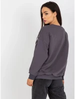 Mikina EM BL 7886.88 tmavo šedá