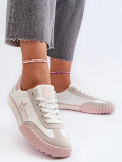 Dámske nízke tenisky Big Star Pink