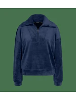 Svetr Velour Rib Sweater tmavomodrý Admiral – TRIUMPH Svetr Velour Rib Sweater tmavomodrý Admiral – TRIUMPH