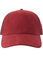 Atlantis Headwear Rapper Suede-S 5-panelová truckerová čiapka 33.0261 cardinal Atlantis Headwear Rapper Suede-S 5-panelová truckerová čiapka 33.0261 cardinal