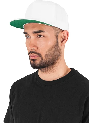 Flexfit 6007/6007T 5-panelová snapbacková čiapka 55.6007 biela Flexfit 6007/6007T 5-panelová snapbacková čiapka 55.6007 biela
