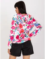 Mikina RV BL 8118.89 biela a ružová