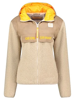 Dámsky fleece Geographical Norway Techic Fz Beige Db Lady 056 beige (WZ6660F/GN-Beige)