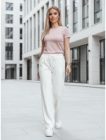 Dámske tepláky DRESSANIK ecru FashionStreet UY2703