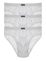 Pánske slipy 1446 Basic 3 pack white - HENDERSON Pánske slipy 1446 Basic 3 pack white - HENDERSON