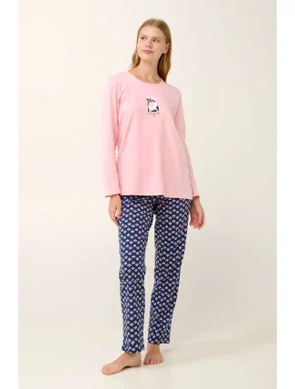 Vamp - Pyžamový komplet s potlačou Country Calico 21407 - Vamp Vamp - Pyžamový komplet s potlačou Country Calico 21407 - Vamp