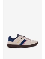 Zamszowe Niskie Sneakersy Damskie Big Star SS274679 HI-POLY SYSTEM Szare