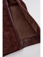 Ocieplane Kozaki Damskie Z Klamrami Czekoladowe Umbria