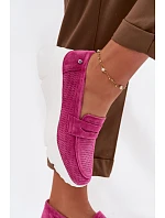 Dámske mokasíny z prírodného semišu na platforme Vinceza 79626 Fuchsia Dámske mokasíny z prírodného semišu na platforme Vinceza 79626 Fuchsia