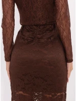 Sukňa MI SD G9137.16P hnedá