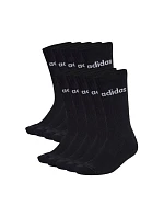 Adidas Cushioned Linear Crew ponožky 10 párov čierne KF9092