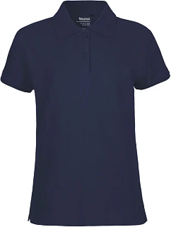Neutral O 22980 Dámske polo tričko z bio bavlny 77.2280 tmavomodré