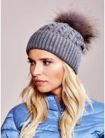 Dámska čiapka AT CZ 173501 tmavo šedá