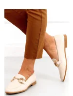 Dámske topánky / mokasíny MM-848 svetlo béžová - Lovery