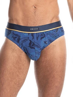 Pánske slipy STANDARD M-987SD modré – Lama