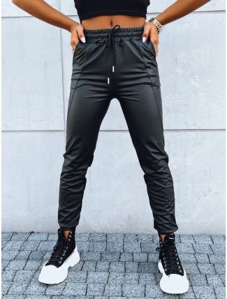 Dámske voskované nohavice EBONY NIGHT black FashionStreet UY1636 Dámske voskované nohavice EBONY NIGHT black FashionStreet UY1636